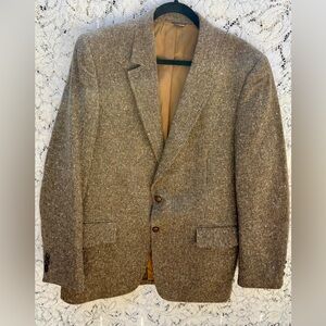 Vintage Elegant Tan Men's Blazer. Size XL